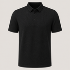 Varek | Men’s Textured Polo Shirt with Modern Fit