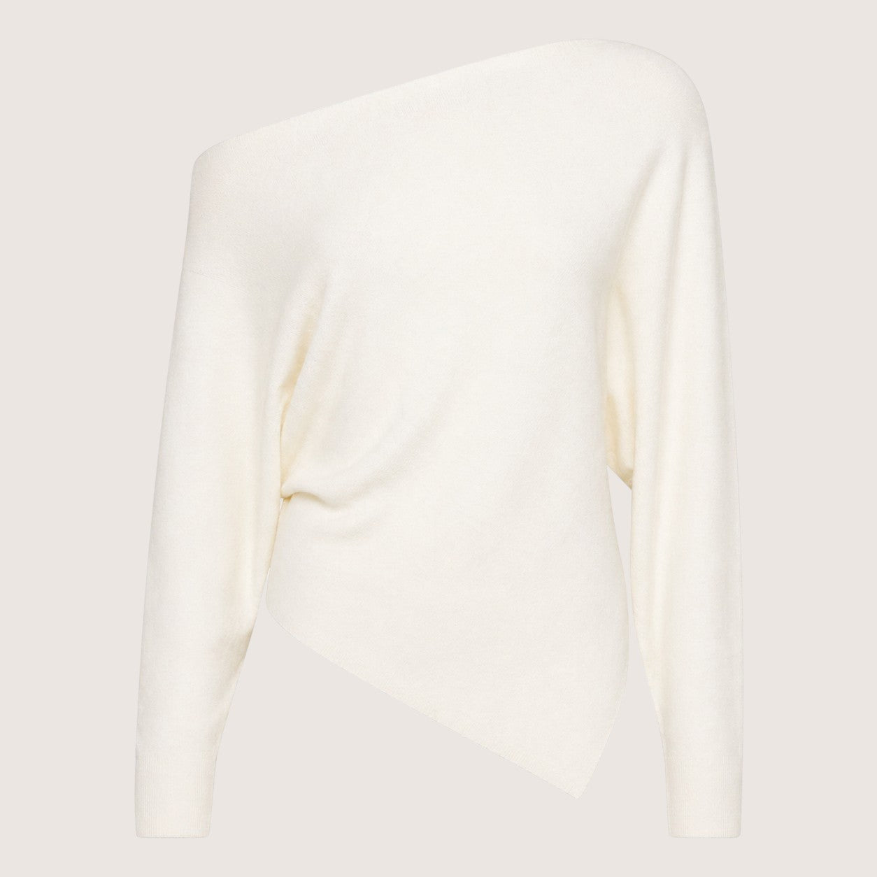 Ariselle | Women’s Asymmetrical One-Shoulder Knit Top