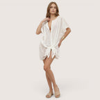 Solara | Women’s Lightweight Beach Cover-Up Shirt Dress