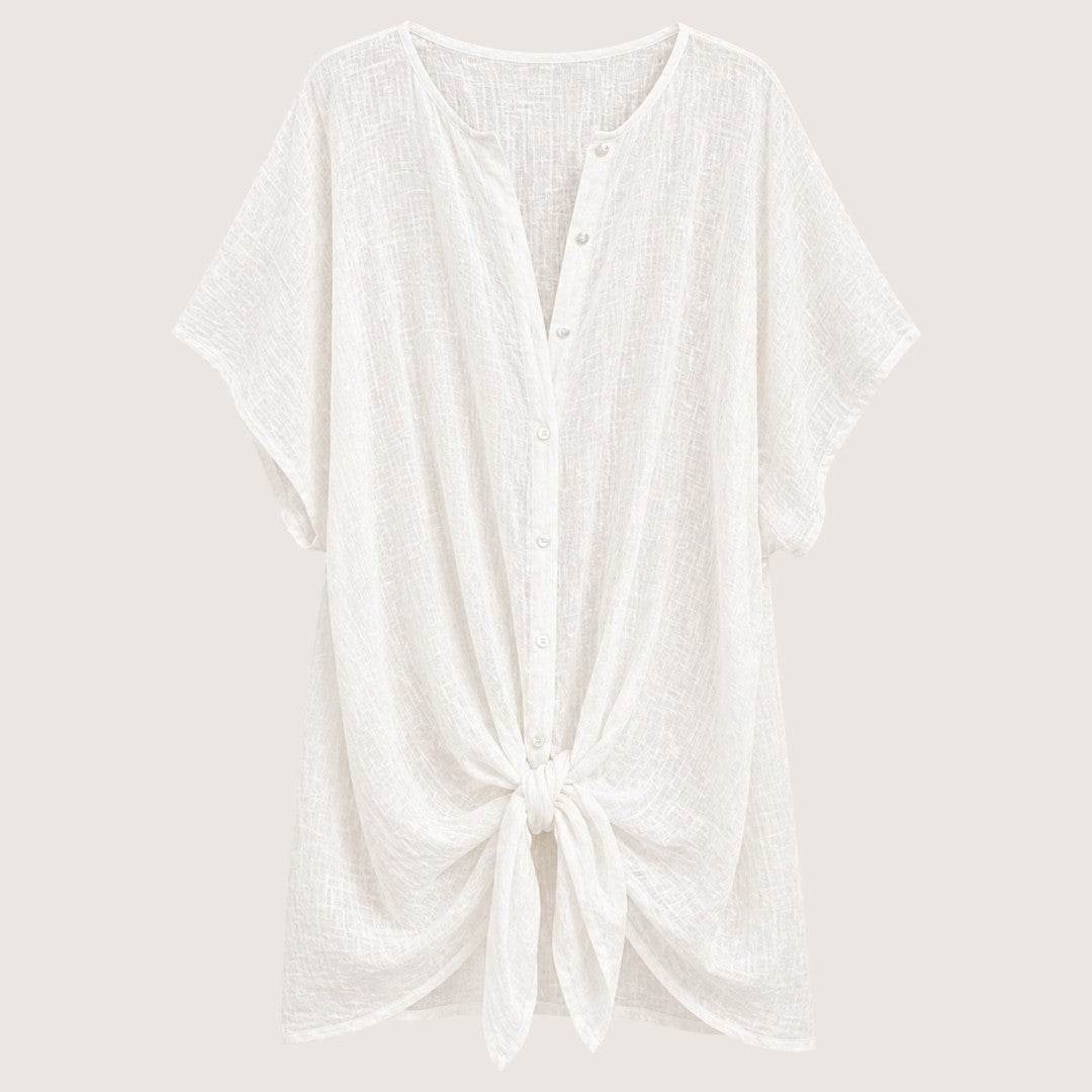 Solara | Women’s Lightweight Beach Cover-Up Shirt Dress