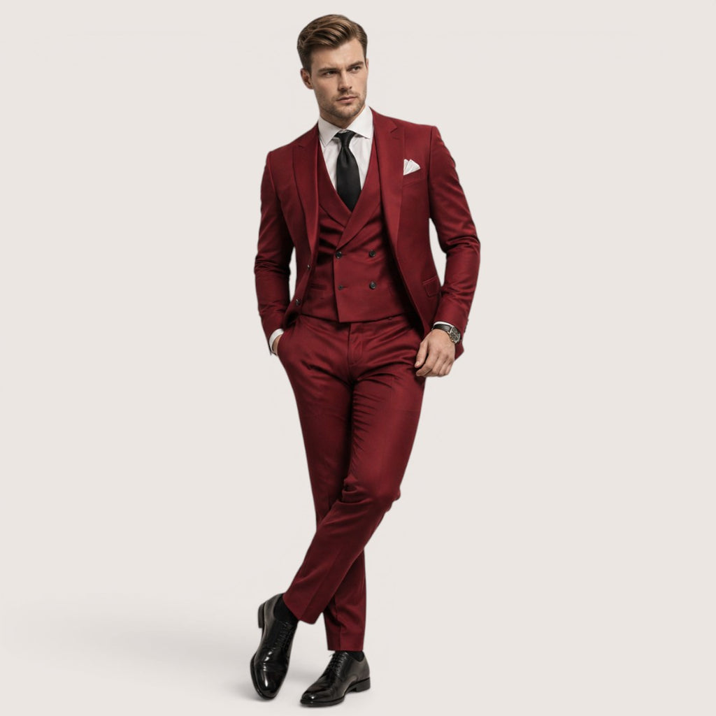 Valerio | Men’s 3-Piece Tailored Suit Set