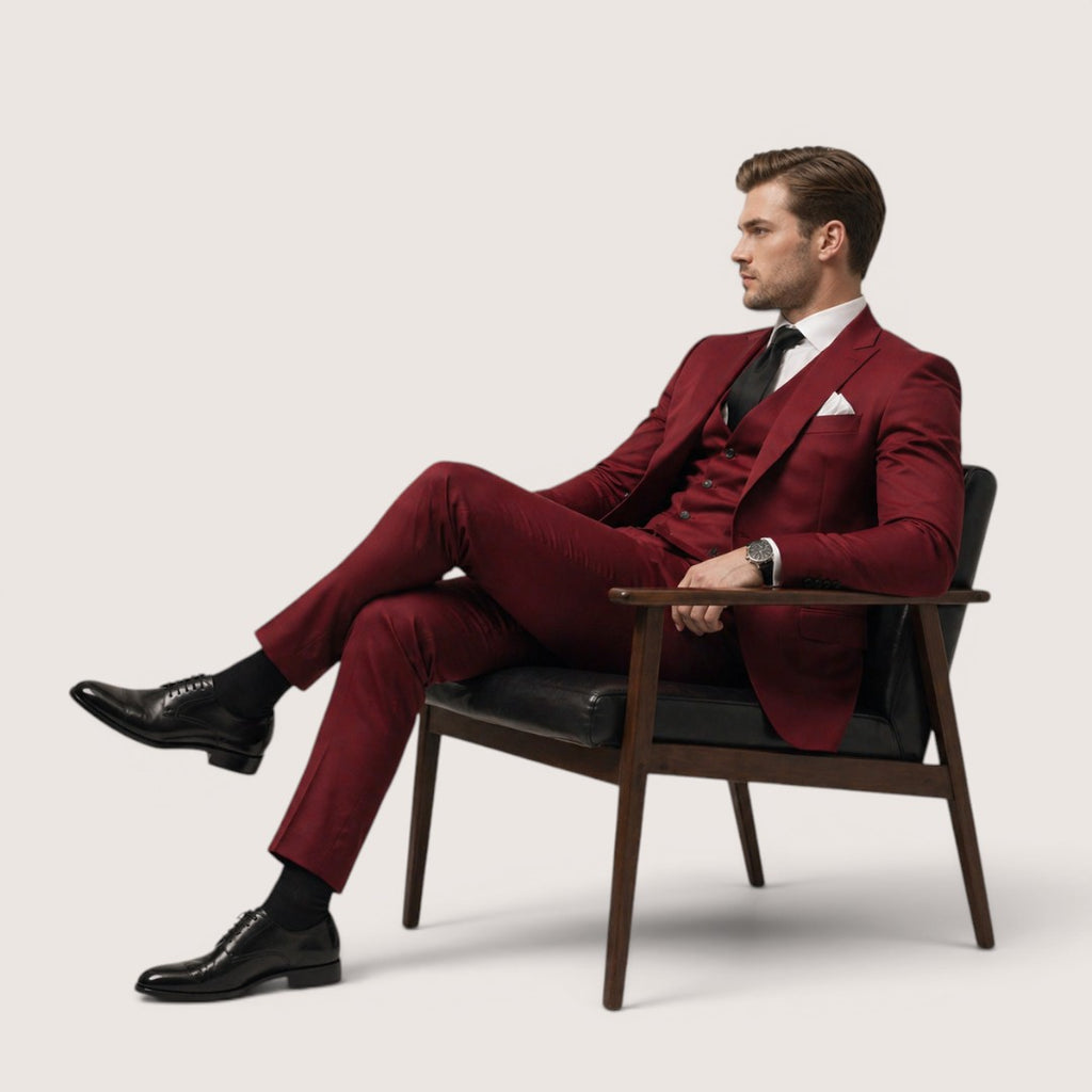 Valerio | Men’s 3-Piece Tailored Suit Set