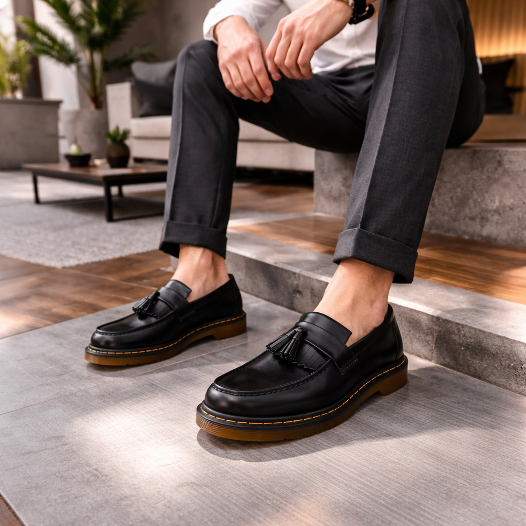 Brennor | Men’s Tassel Leather Loafers
