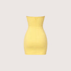 Solea | Women’s Strapless Bodycon Mini Dress with Cut-Out Detail