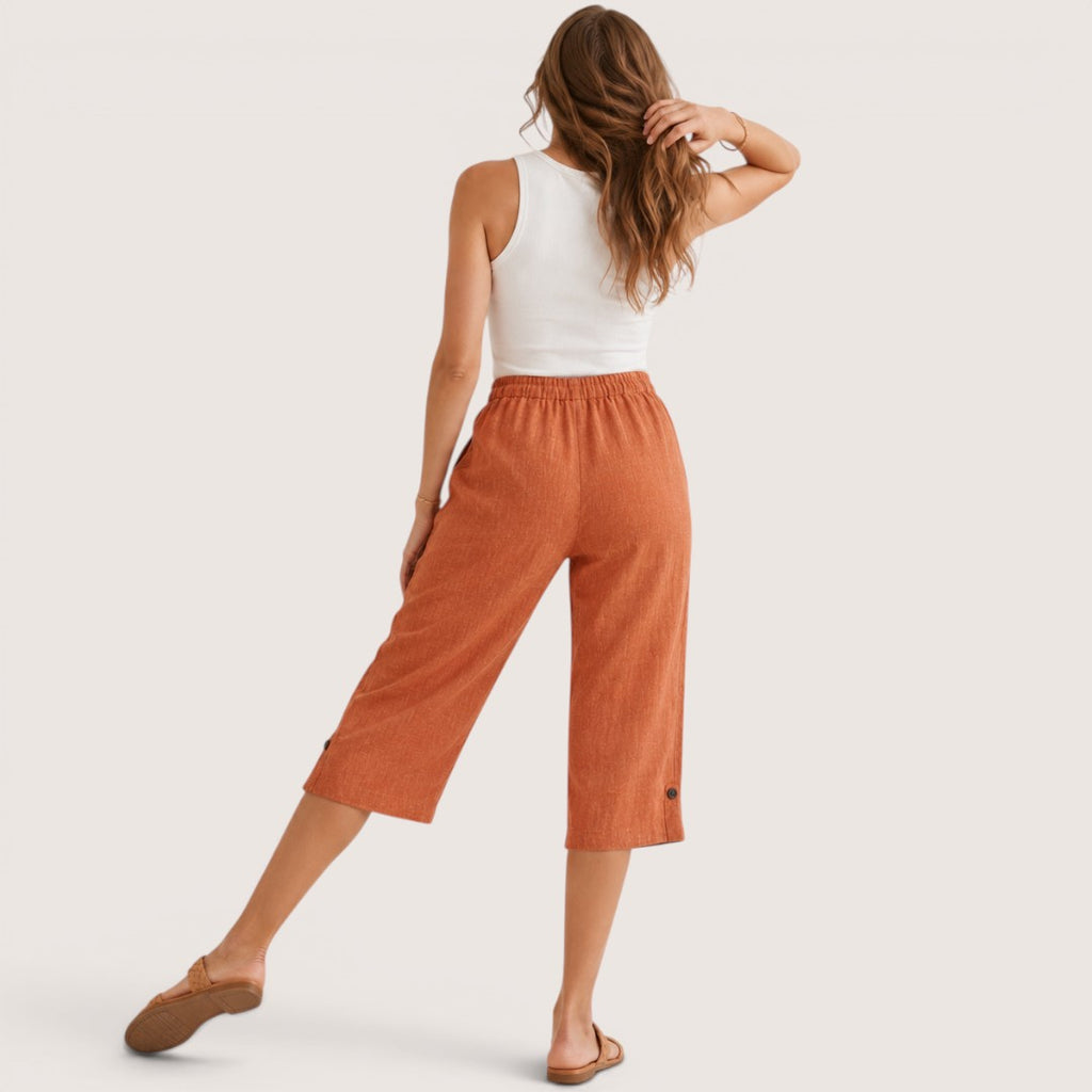 Lurelle | Women’s Relaxed Drawstring Capri Pants