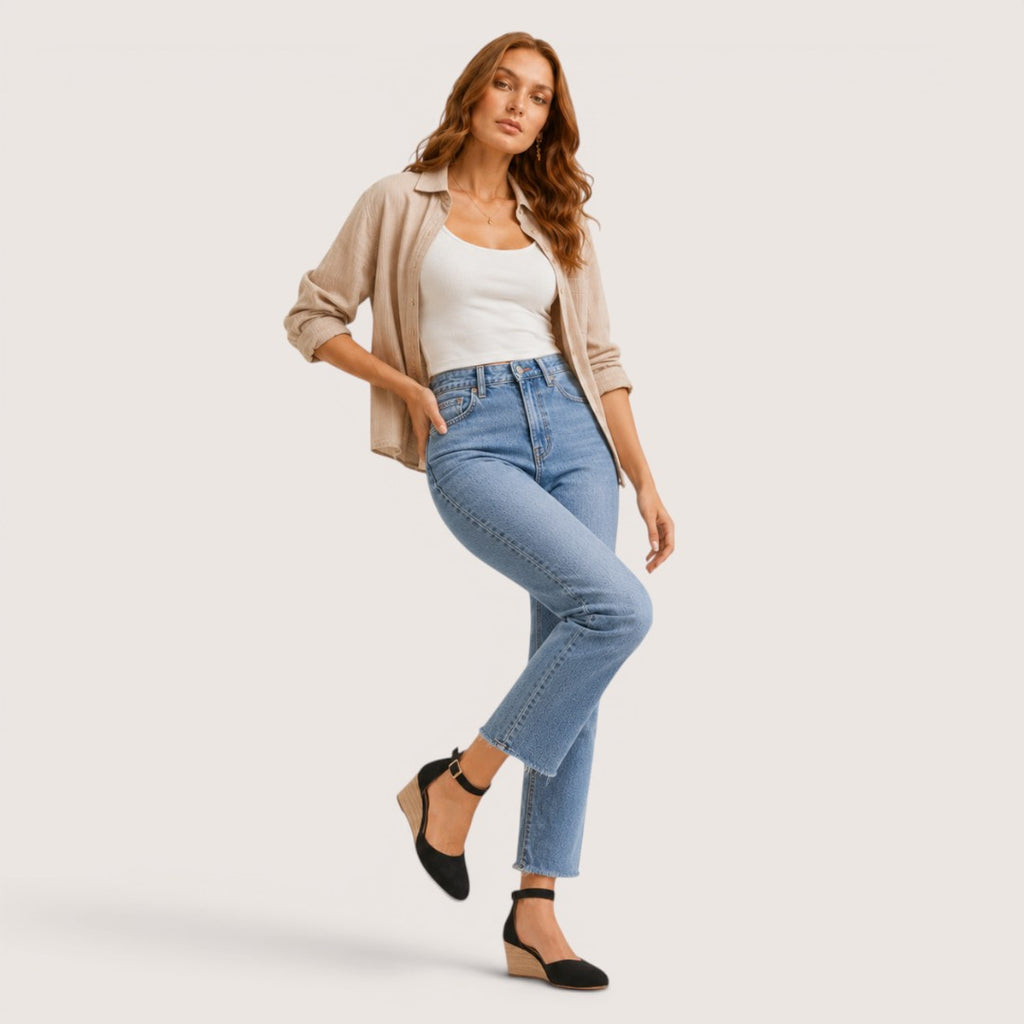 Eloria | Women’s Ankle Strap Wedge Heels