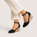 Eloria | Women’s Ankle Strap Wedge Heels