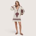 Seloria | Women’s Boho Printed Shirt Dress