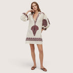 Seloria | Women’s Boho Printed Shirt Dress