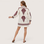 Seloria | Women’s Boho Printed Shirt Dress