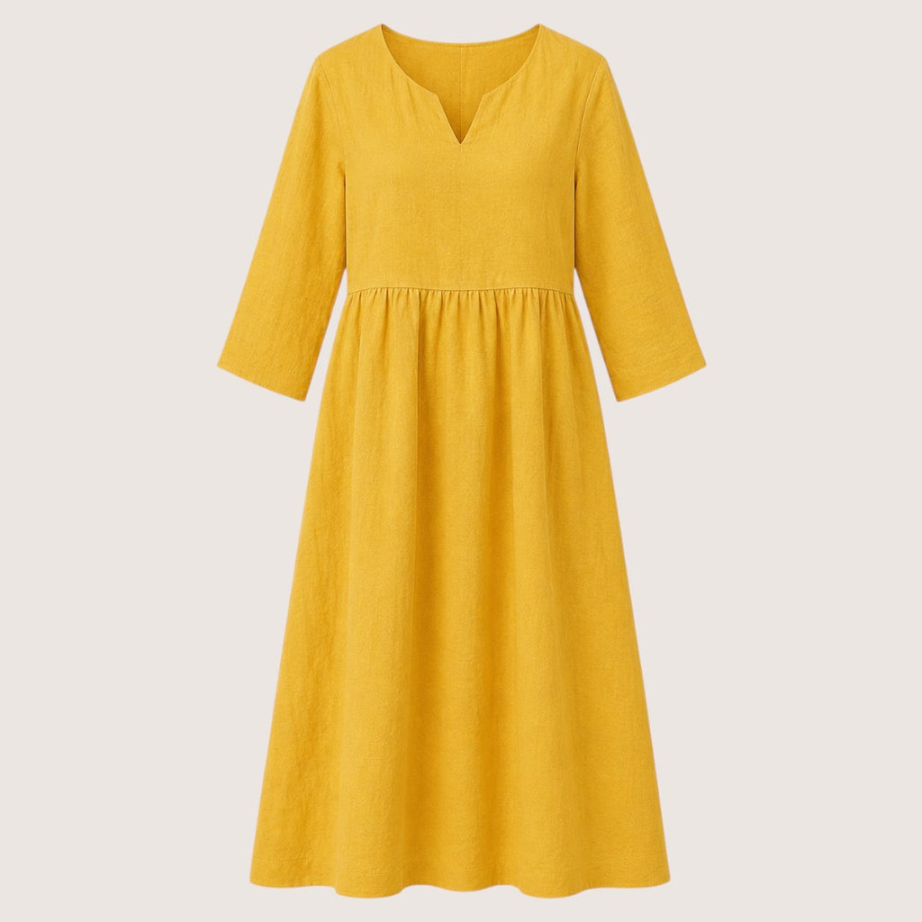 Rosavelle | Women’s Relaxed Linen Midi Dress