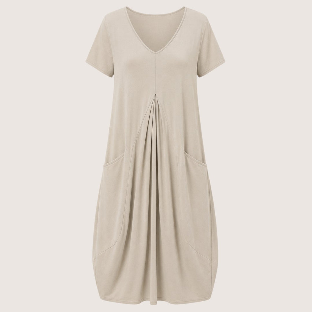 Terravelle | Women’s Relaxed Pocket Midi Dress