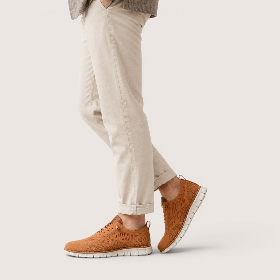 Aurevon | Men’s Breathable Knit Casual Sneakers