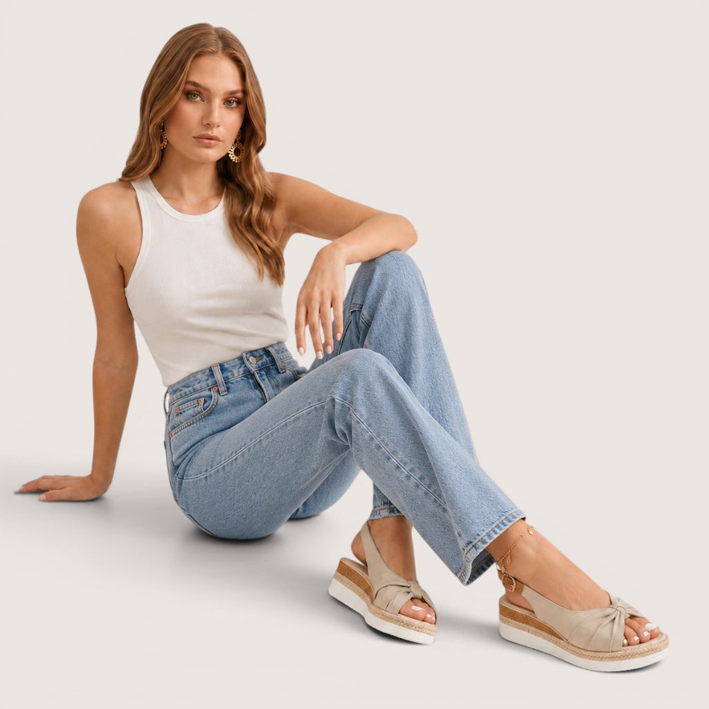 Elmara | Women’s Platform Slingback Sandals