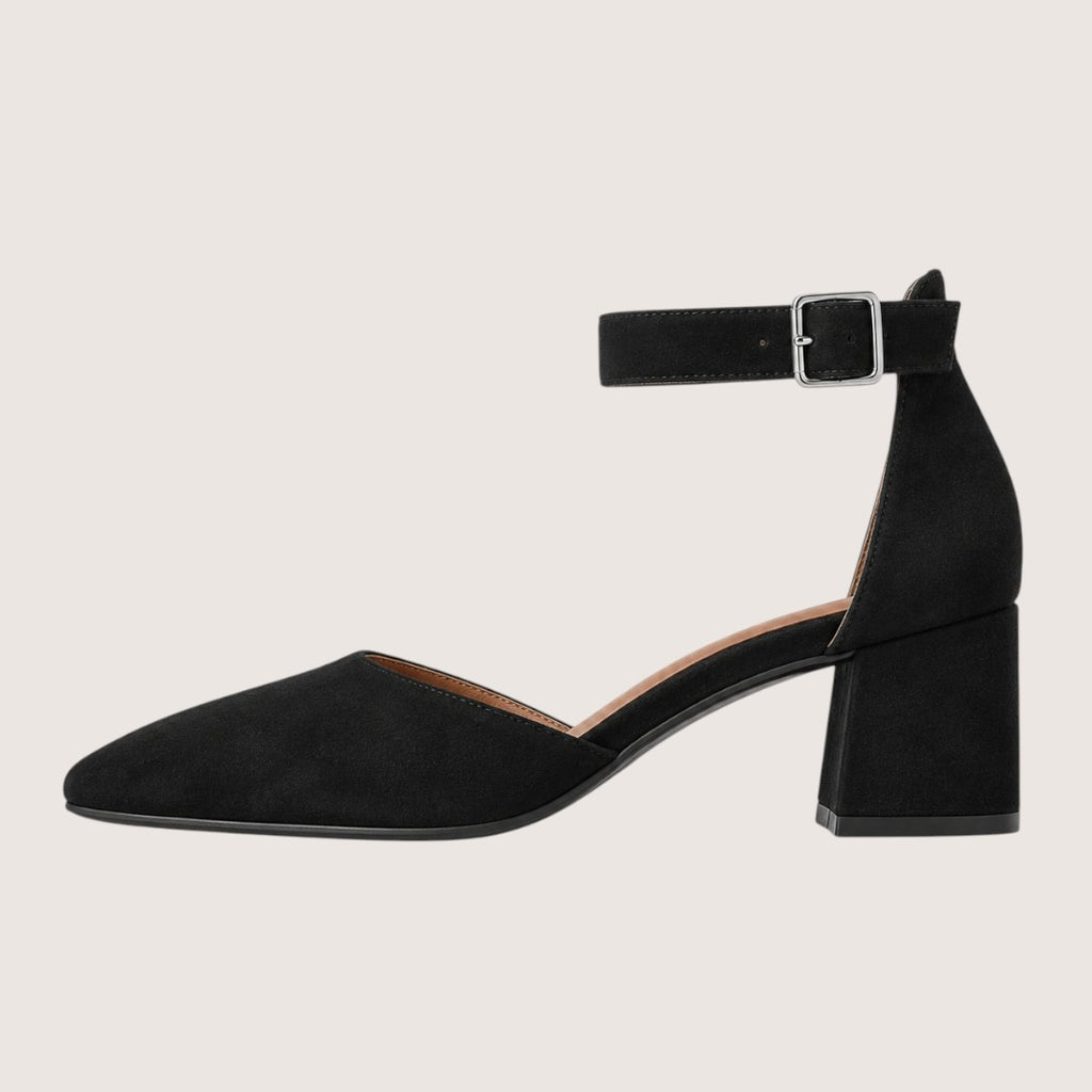 Velanique | Women’s Pointed Toe Ankle Strap Heels