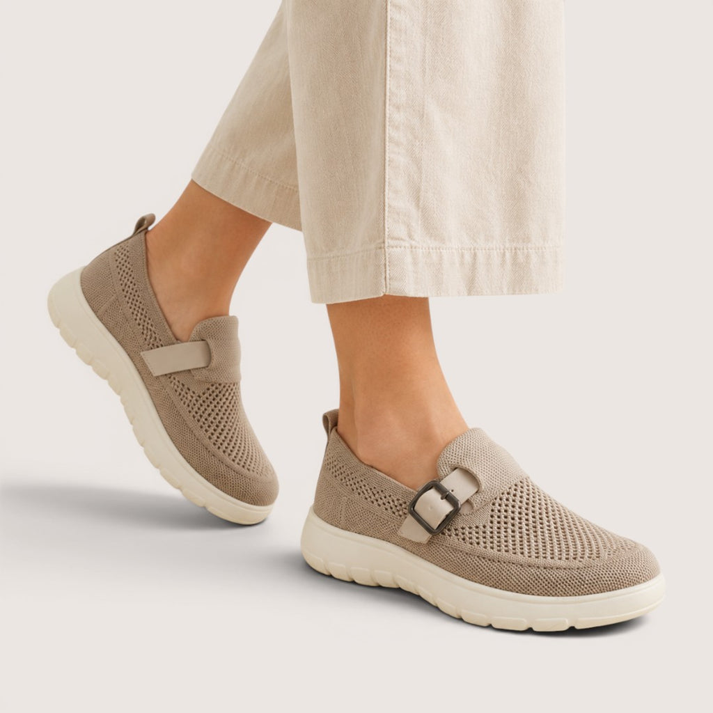 Elvara | Women’s Comfort Knit Slip-On Sneakers