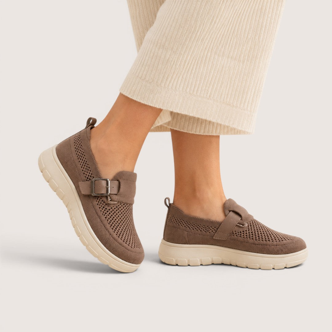 Elvara | Women’s Comfort Knit Slip-On Sneakers