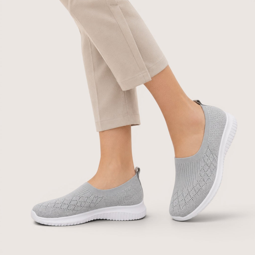 Rosellea | Women’s Breathable Knit Slip-On Shoes