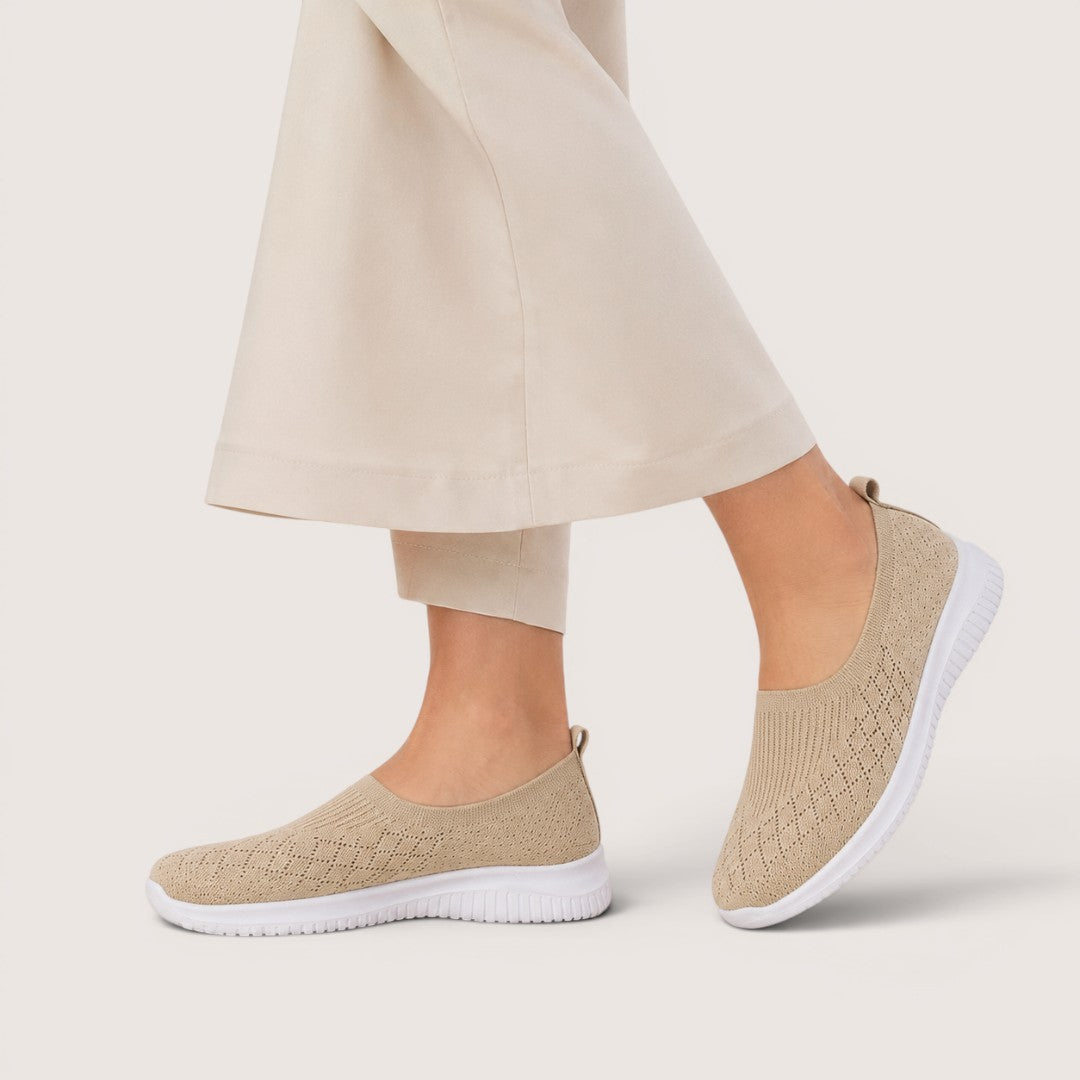 Rosellea | Women’s Breathable Knit Slip-On Shoes