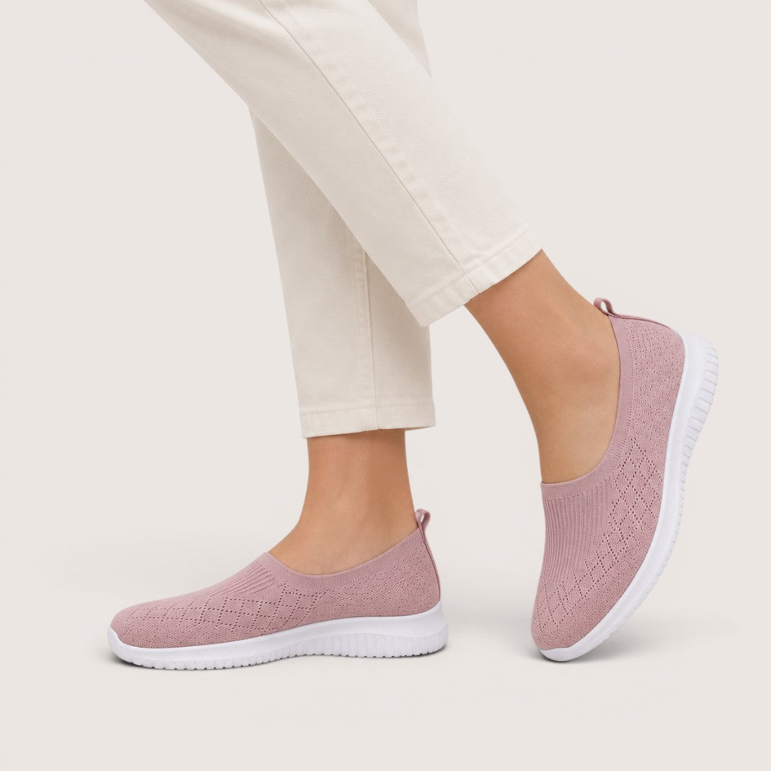 Rosellea | Women’s Breathable Knit Slip-On Shoes