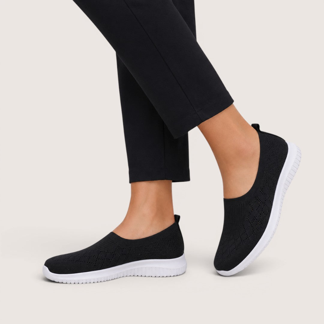 Rosellea | Women’s Breathable Knit Slip-On Shoes