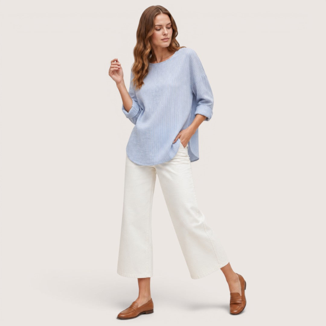 Eloriah | Women’s Relaxed Textured Blouse