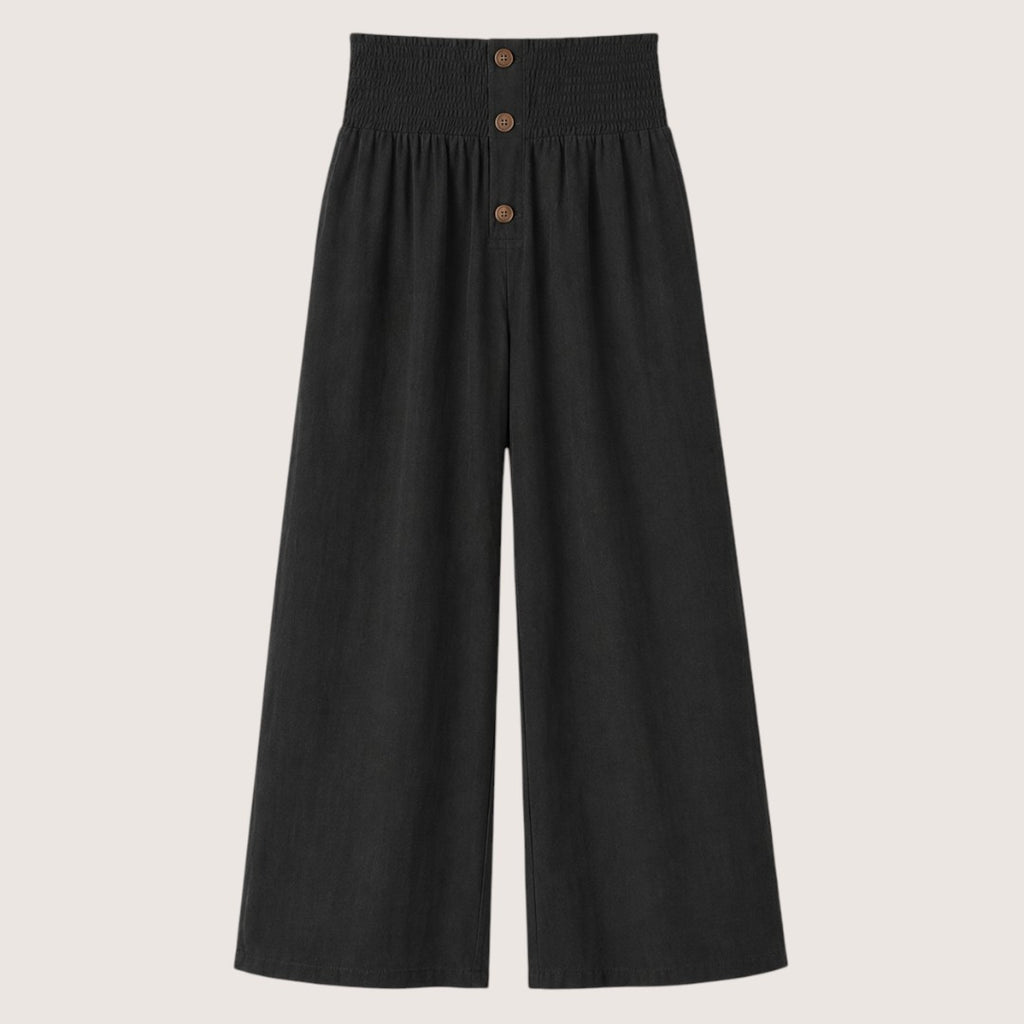 Sorella | Women’s High-Waist Linen Wide-Leg Pants