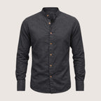 Kairo | Men’s Mandarin Collar Button Shirt