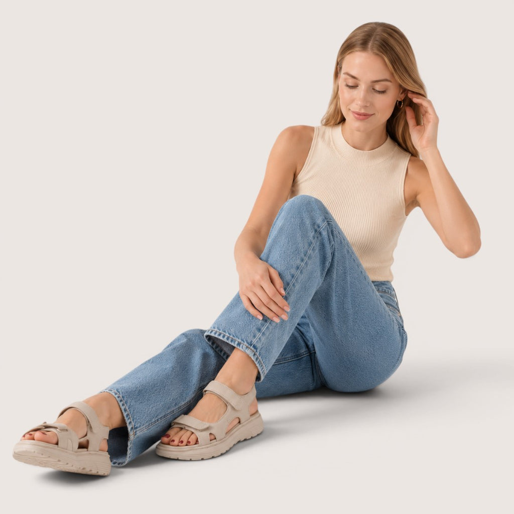 Seralyn | Women’s Comfort Strap Platform Sandals