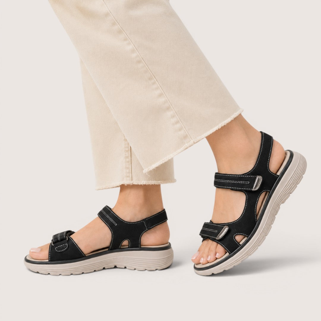 Seralyn | Women’s Comfort Strap Platform Sandals
