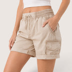 Travelle | Women’s Casual Utility Cargo Shorts
