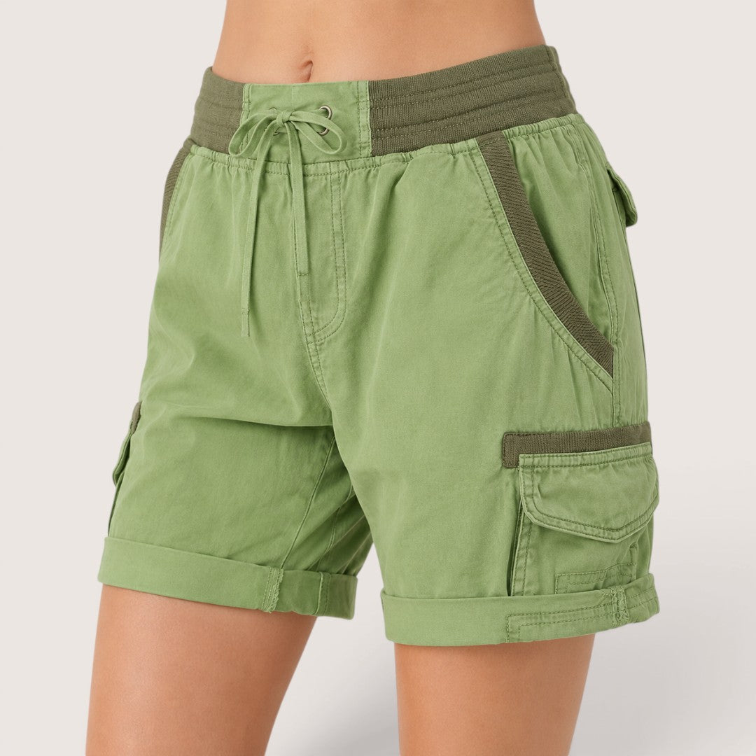 Travelle | Women’s Casual Utility Cargo Shorts