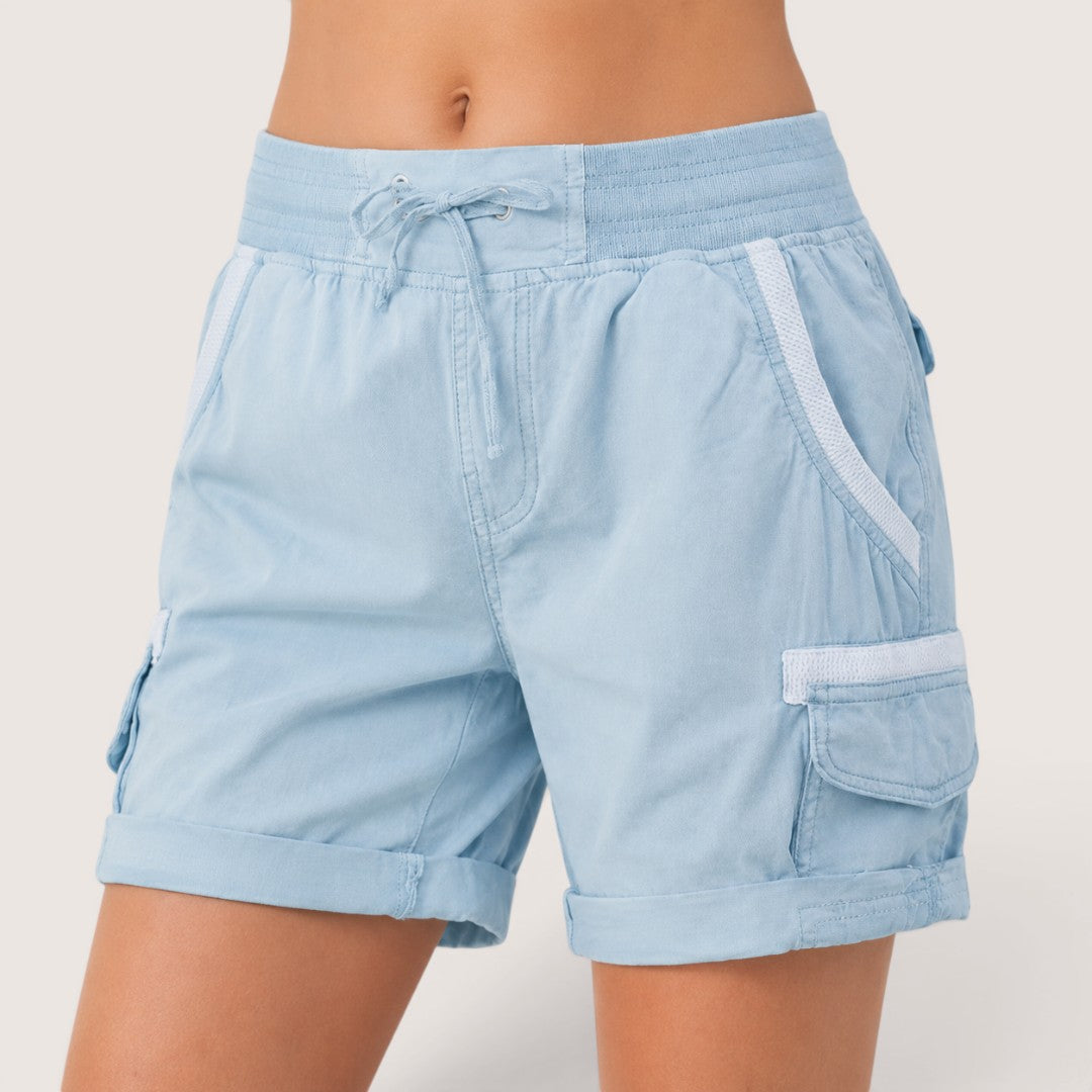 Travelle | Women’s Casual Utility Cargo Shorts