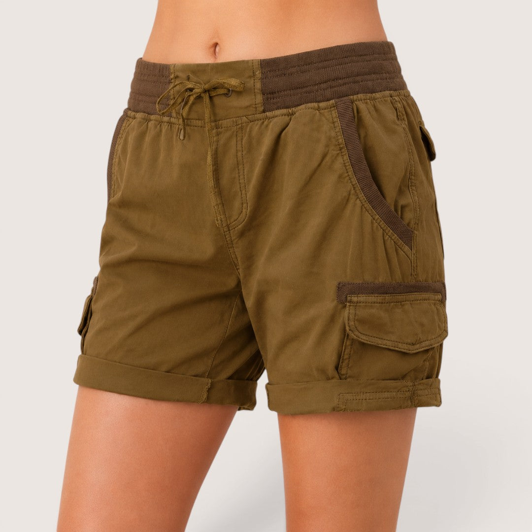 Travelle | Women’s Casual Utility Cargo Shorts