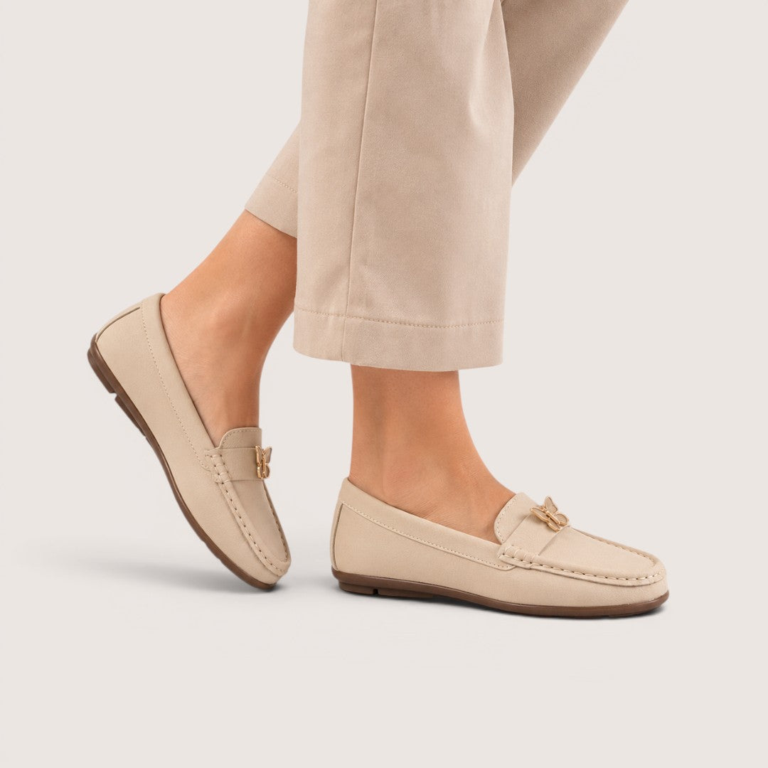 Bellavie | Women’s Butterfly Accent Comfort Loafers