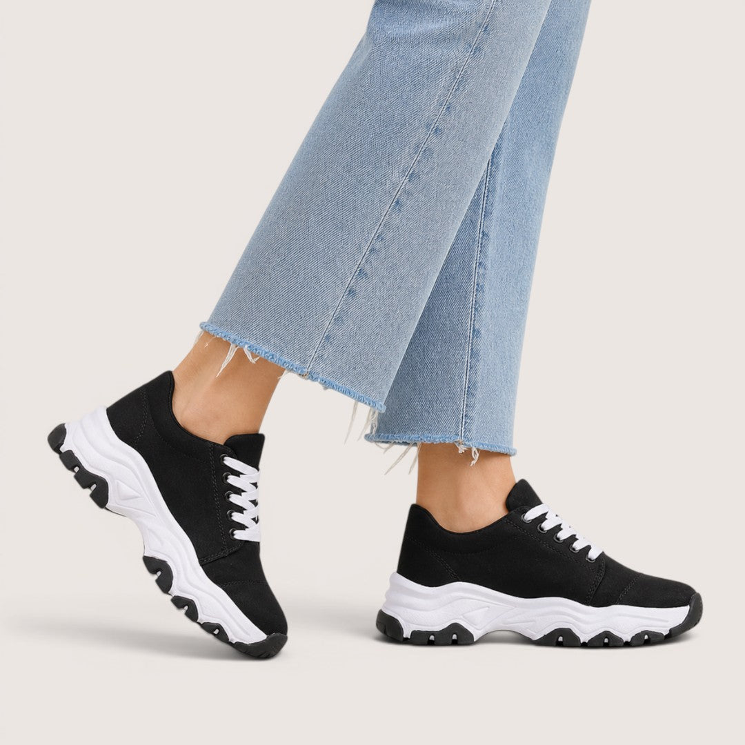 Zenvia | Women’s Chunky Lace-Up Sneakers