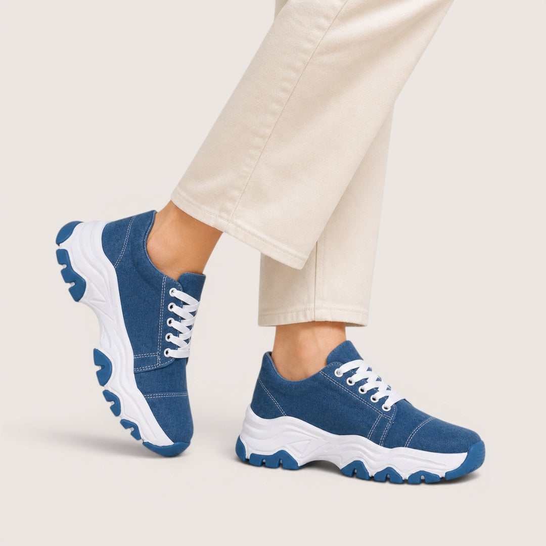 Zenvia | Women’s Chunky Lace-Up Sneakers