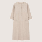 Corena | Women’s Button-Front Casual Shift Dress