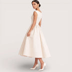 Valerina | Women’s Elegant Fit & Flare Midi Dress