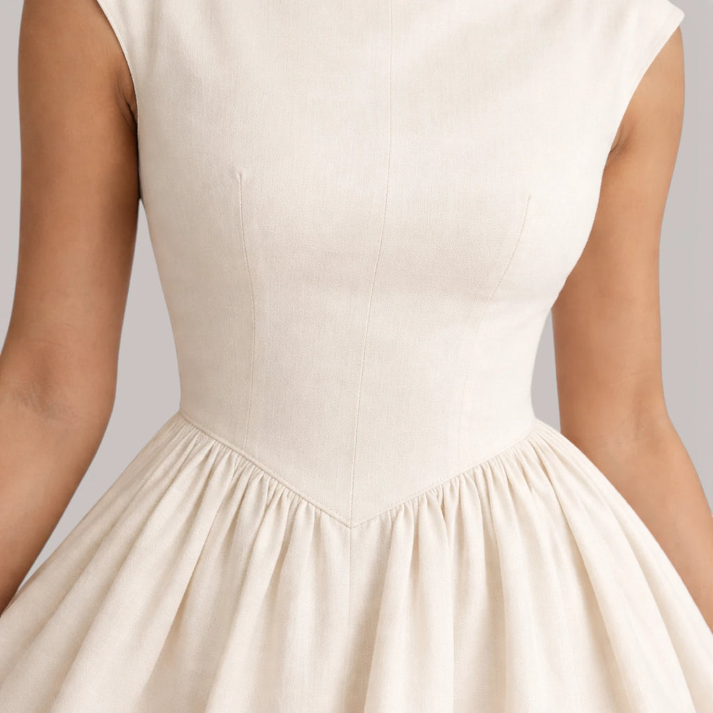 Valerina | Women’s Elegant Fit & Flare Midi Dress