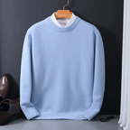 Edmund | Men's Mohair Blend Crewneck Knit Sweater