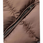 Ethan | Men's Quilted Faux Leather Sherpa-Collar Jacket