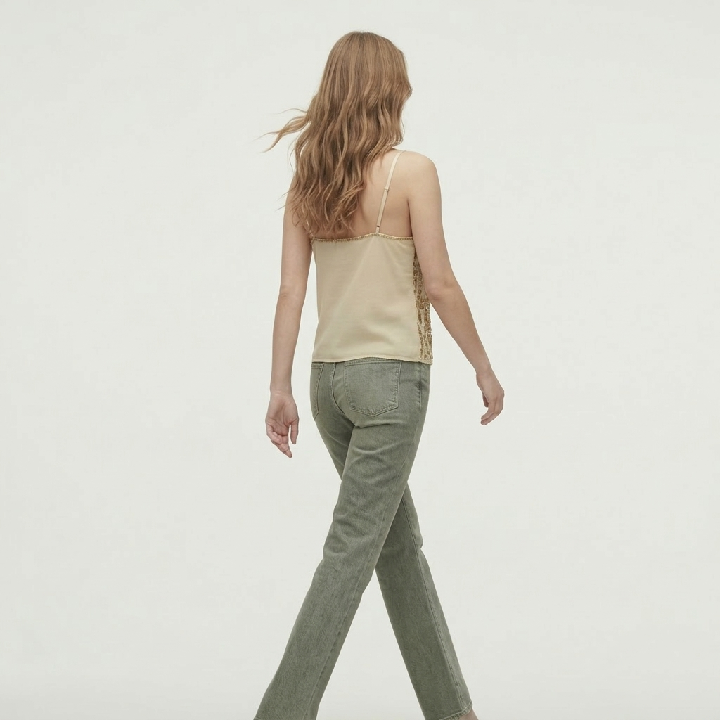 Duchess | Sexy Sequin V-Neck Tank Top