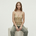 Duchess | Sexy Sequin V-Neck Tank Top