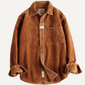 Harrison | Men's Corduroy Long-Sleeve Shirt With Chest Pocket