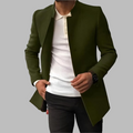 Hugo | Men's Slim-Fit Collarless Wool Open-Front Coat