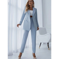 Isabelle | Women's Double-Breasted Blazer Suit Set
