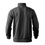 Lachlan | Men's Cable Knit Quarter-Zip Pullover Sweater
