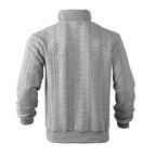 Lachlan | Men's Cable Knit Quarter-Zip Pullover Sweater