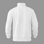 Lachlan | Men's Cable Knit Quarter-Zip Pullover Sweater